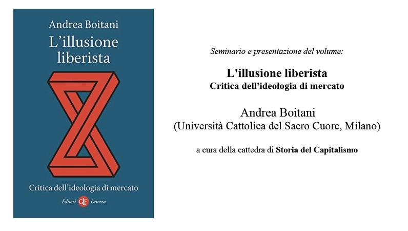 Seminario / presentazione del volume di Andrea Boitani 