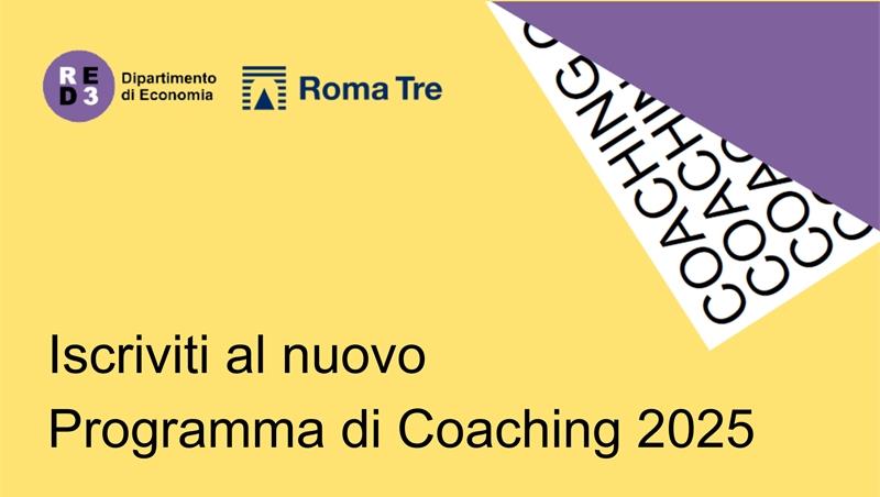 Iscriviti al nuovo Programma di Coaching 2025