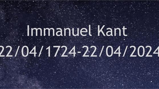 Vetrina bibliografica: Immanuel Kant a 300 anni dalla nascita