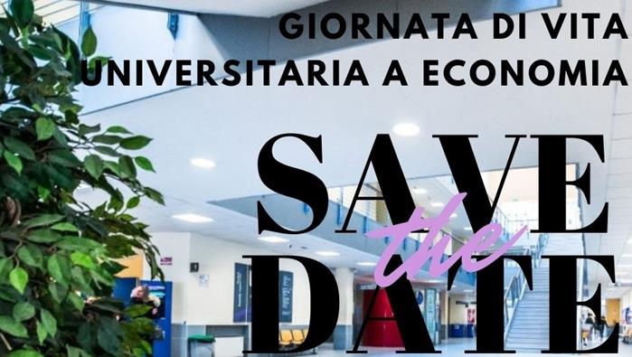 Giornata di vita universitaria a Economia 14 maggio ore 11:30