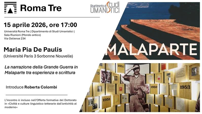 La narrazione della Grande Guerra in Malaparte tra esperienza e scrittura