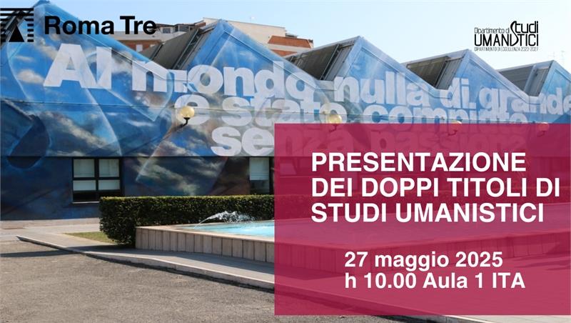 Incontro di presentazioni dei Doppi Titoli (Double Degrees) 