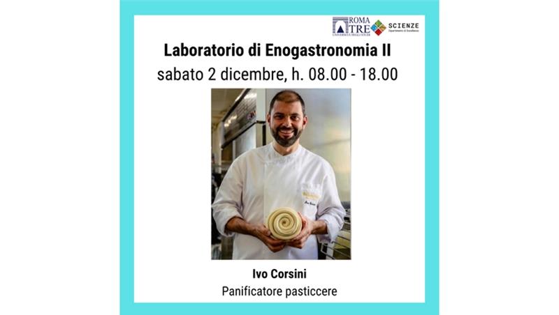 Laboratorio di Enogastronomia  2 con Ivo Corsini