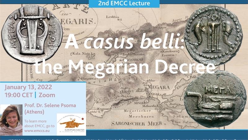 A casus belli. The Megarian Decree. Seconda  Lecture dello “European Master in Classical Cultures