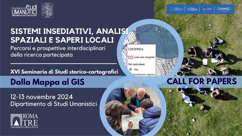 XVI Seminario di Studi storico-cartografici dalla Mappa al GIS