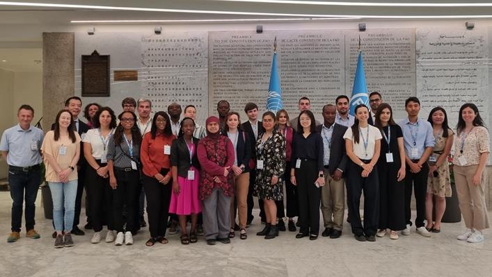 Studenti magistrali e del dottorato del Dipartimento di Scienze al workshop FAO