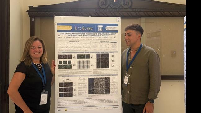 Alessio Valenza vince il Premio Miglior Poster al Convegno GEI-SIBSC