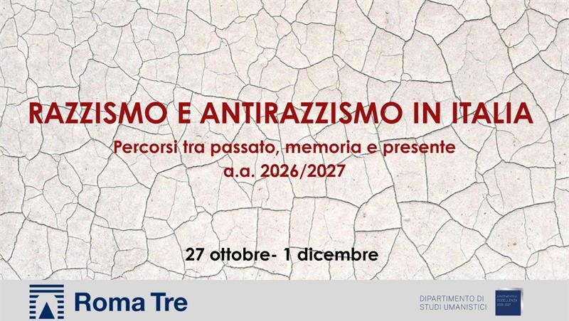 RAZZISMO E ANTIRAZZISMO IN ITALIA  Percorsi tra passato, memoria e presente