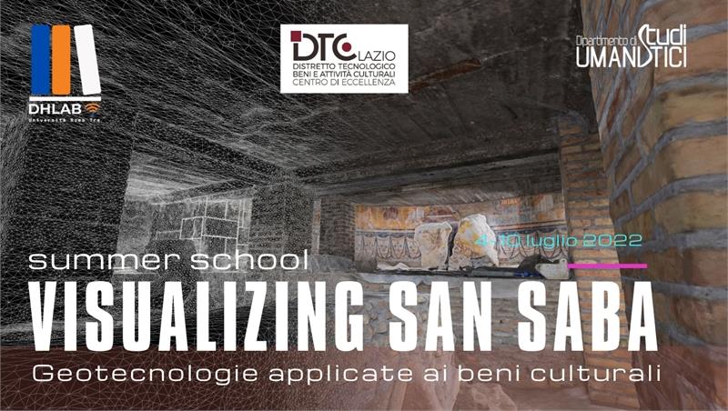 Visualizing San Saba. Geotecnologie applicate ai beni culturali. Summer School (4-10 luglio 2022)