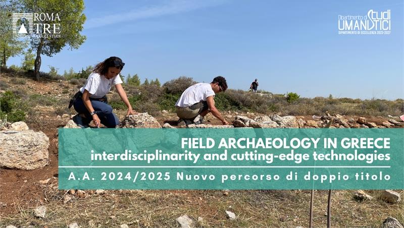 Field archaeology in Greece. Attivazione di un nuovo doppio titolo
