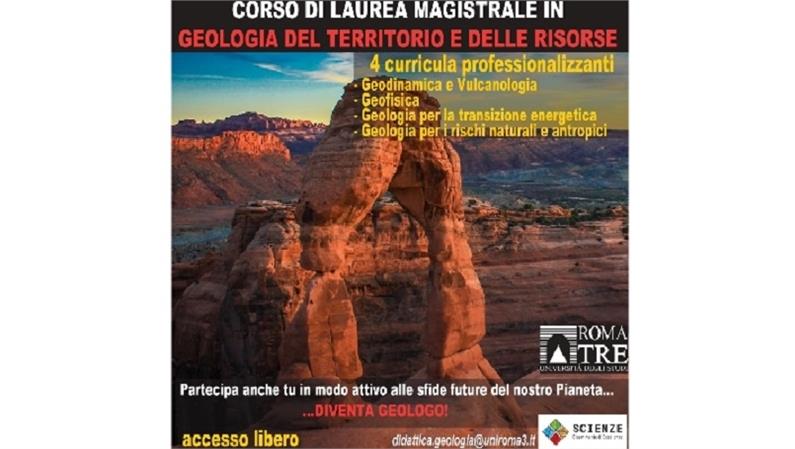 Il corso di laurea magistrale in Geologia del Territorio e delle Risorse. Presentazione video
