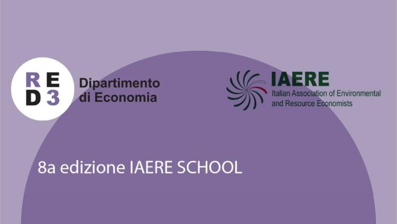 Call for application: 8a edizione IAERE SCHOOL 23-27 settembre 2024