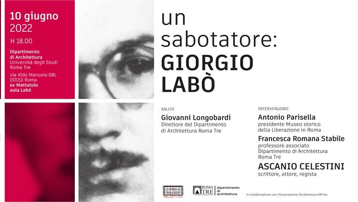 Ascanio Celestini; Un sabotatore: Giorgio Labò