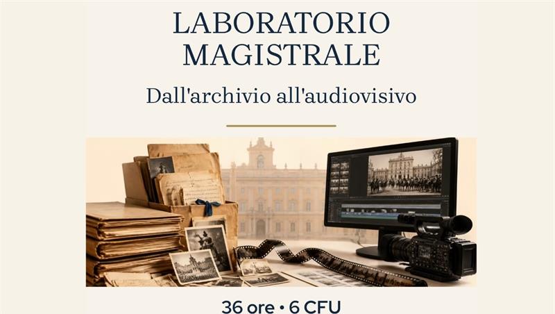 Dall'archivio all'audiovisivo: al via il laboratorio magistrale in collaborazione con il Quirinale