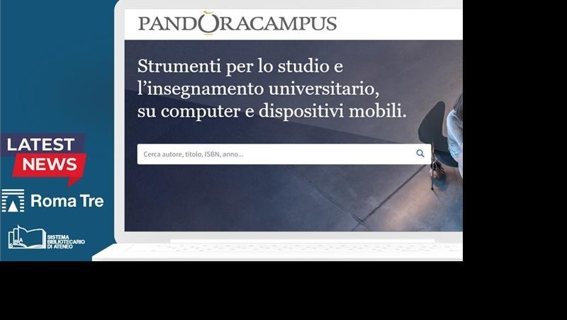 Manuali di studio in prestito digitale su Pandoracampus