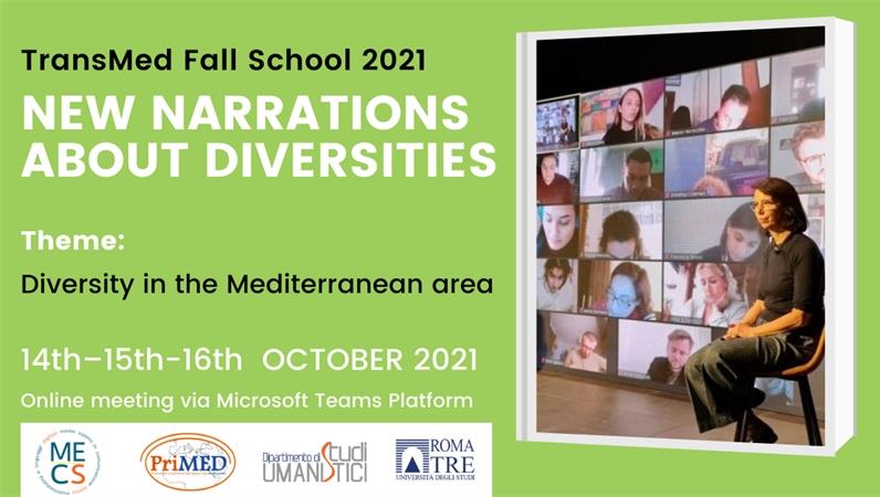 TransMed Fall School. New narrations about diversities. Call for application