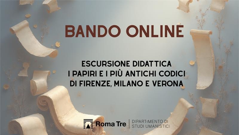 Bando escursione didattica