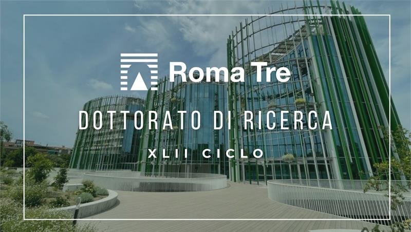 BANDO DOTTORATO DI RICERCA XLII CICLO