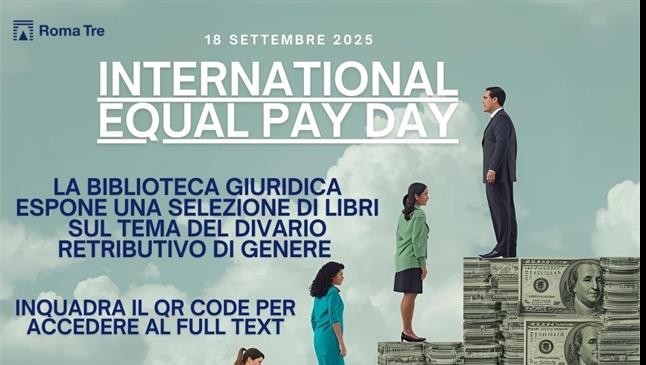Biblioteca Giuridica -18 settembre International Equal Pay Day - Mostra bibliografica