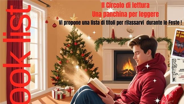 Circolo di lettura Una panchina per leggere - suggerimenti di lettura per le Feste!