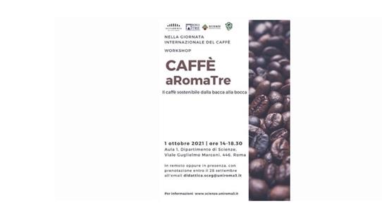 Workshop: Caffè aRomaTre. Il caffè sostenibile dalla bacca alla bocca