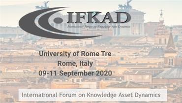 Home » » Articoli » Knowledge in Digital Age - International Forum on Knowledge Asset Dynamics (IFKAD)