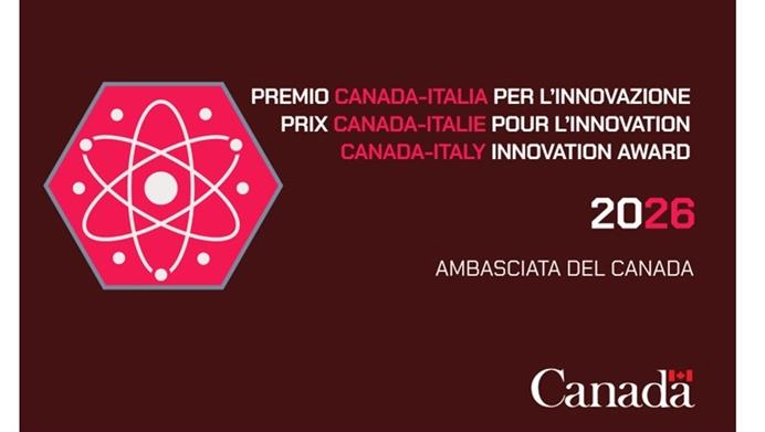 Il prof. Giuseppe Tomassetti vince il Premio Canada-Italia per l’Innovazione 2026