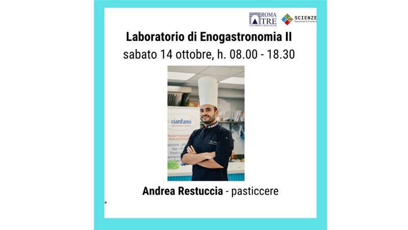 Laboratorio di Enogastronomia  2 con Andrea Restuccia