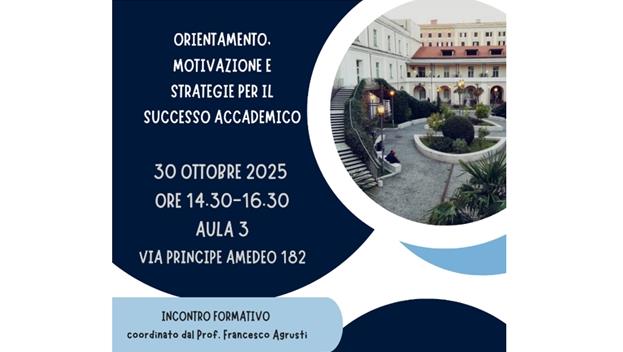 Orientamento, motivazione e strategie per il successo accademico