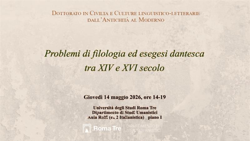 Problemi di filologia ed esegesi dantesca tra XIV e XVI secolo