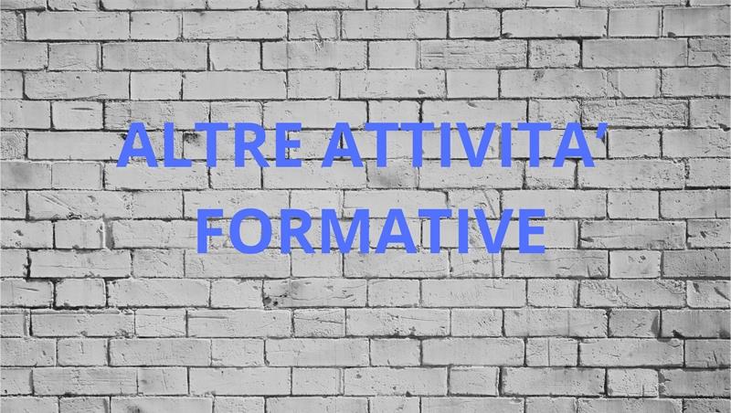 Altre attività formative