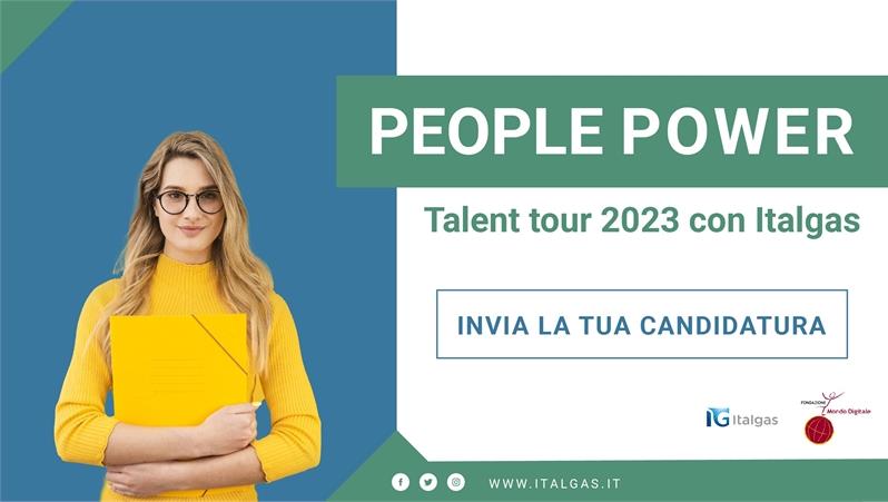 People Power: 14 e 15 giugno tappa romana del Talent Tour di Fondazione Mondo Digitale e Italgas