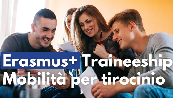 Erasmus+ Traineeship - Mobilità per tirocinio a.a. 2023/2024