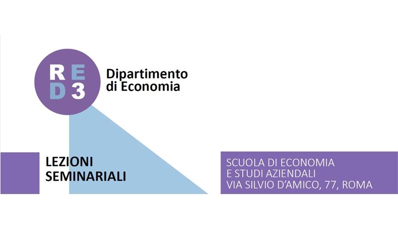 Lezioni seminariali - Dati e analisi per la Politica Economica