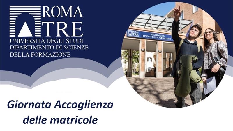 Giornata di accoglienza delle matricole a.a. 2021/22 del Dipartimento di Scienze della Formazione