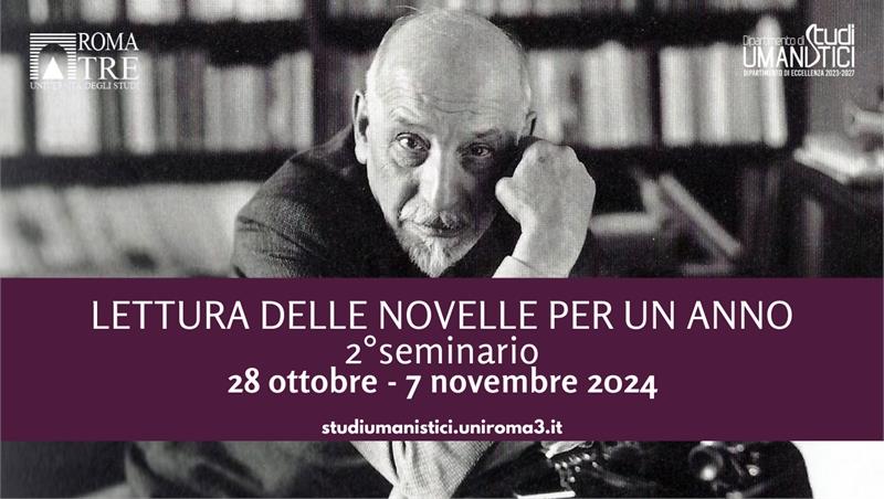 Lettura delle Novelle per un anno A.A. 2024/2025. Seminario