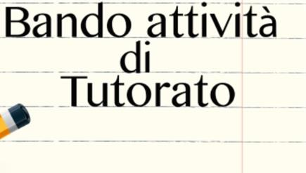 Bando (N°4) per attività di tutorato AA20-21