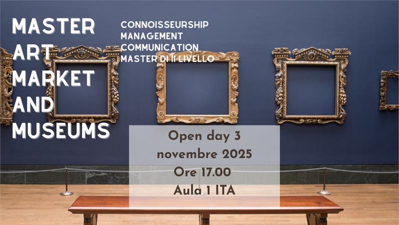 Open Day – Master MAAM 2025/2026