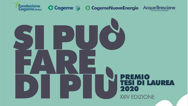 Apertura del Premio Tesi di laurea