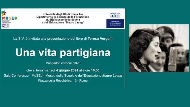 Una vita partigiana - presentazione del libro di Teresa Vergalli