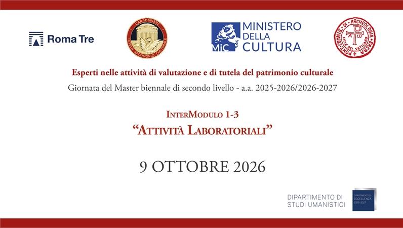 InterModulo 1-3 - “Attività Laboratoriali”