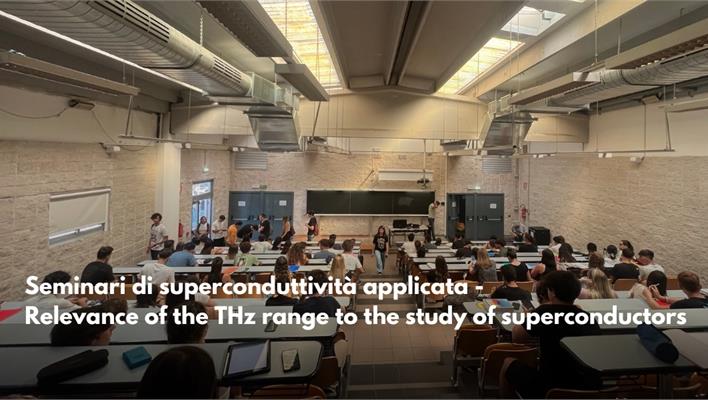 Seminari di superconduttività applicata-Relevance of the THz range to the study of superconductors