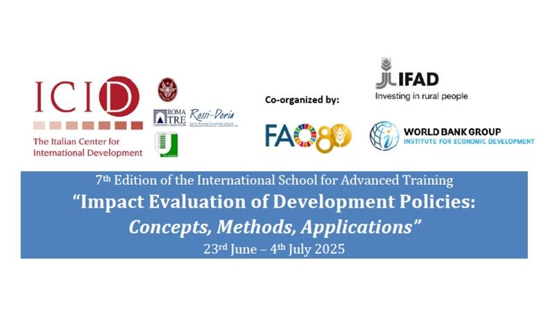 Impact Evaluation of Development Policies: Concepts, Methods, Applications.