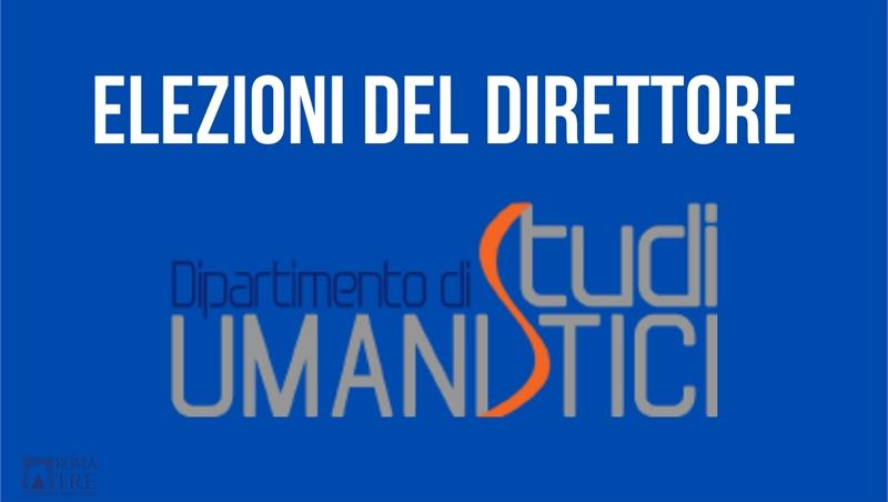 Elezioni del Direttore del Dipartimento di Studi Umanistici