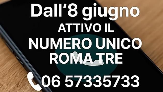 Attivazione del servizio “Numero Unico”