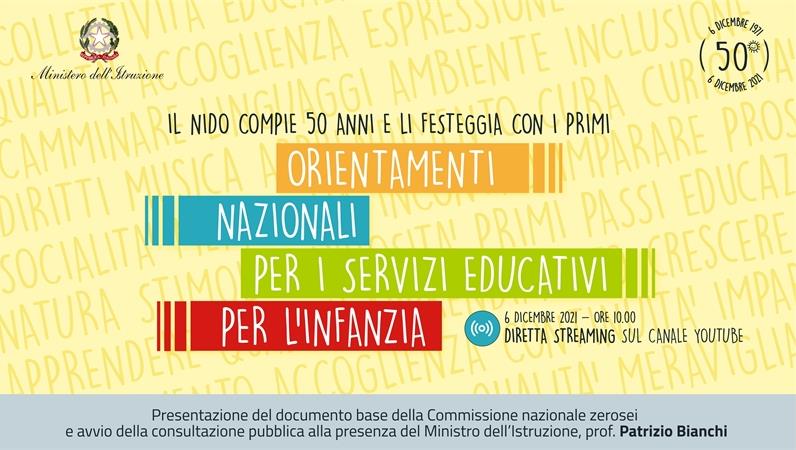 Presentazione Orientamenti nazionali per i servizi educativi per l