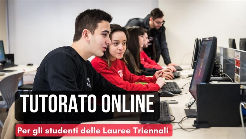 Tutorato online per gli studenti delle Lauree Triennali
