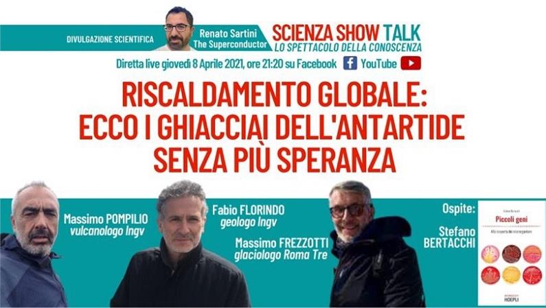 Riscaldamento globale: ecco i ghiacciai dell'Antartide senza più speranza su #ScienzaShow