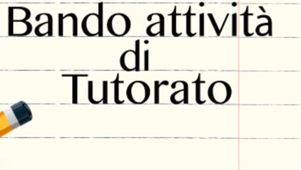 GRADUATORIA - Bando (N°5) per attività di tutorato AA20-21