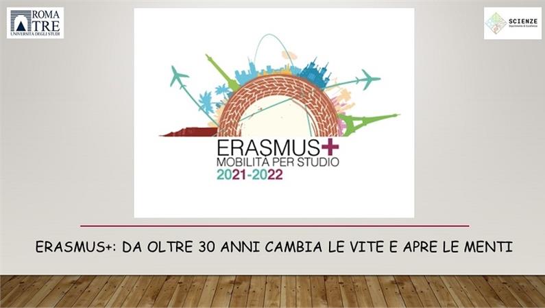 Al via il bando Erasmus+ mobilità per studio a.a. 2021/2022
